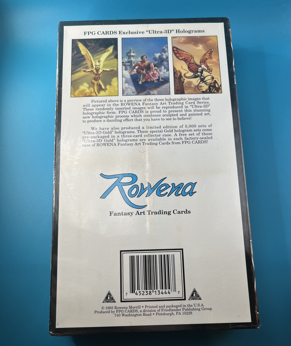 1993 Rowena Fantasy Art Trading Cards (Box Of 360 Cards) New