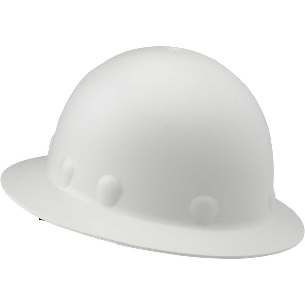 Fibre Metal P1 Roughneck Full Brim Injection Molded Fiberglass Hard Hat