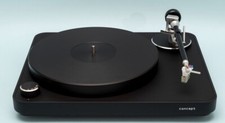 CLEARAUDIO CONCEPT MM TT047 BLACK  GIRADISCHI COMPLETO DI BRACCIO E TESTINA