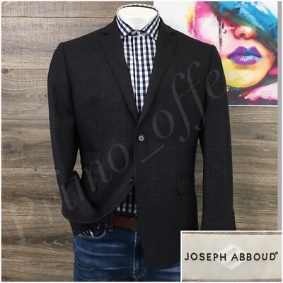 Joseph Abboud Mens Blazer Sport Coat Casual Jacket 42S Wool Two Button Suits