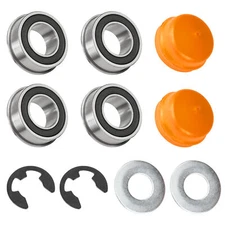 2 Front Wheel Bearing Bushing Kit fits John Deere X370 X380 X384 X390 X394 X500