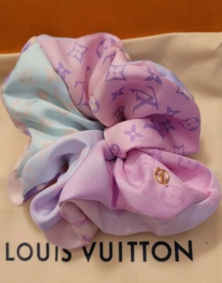 【Louis Quatorze】韓国人気★ HAIR SCRUNCHIE LOUIS VUITTON SCRUNCHIE HAIR ACCESSORY HAIR RIBBON BLACK