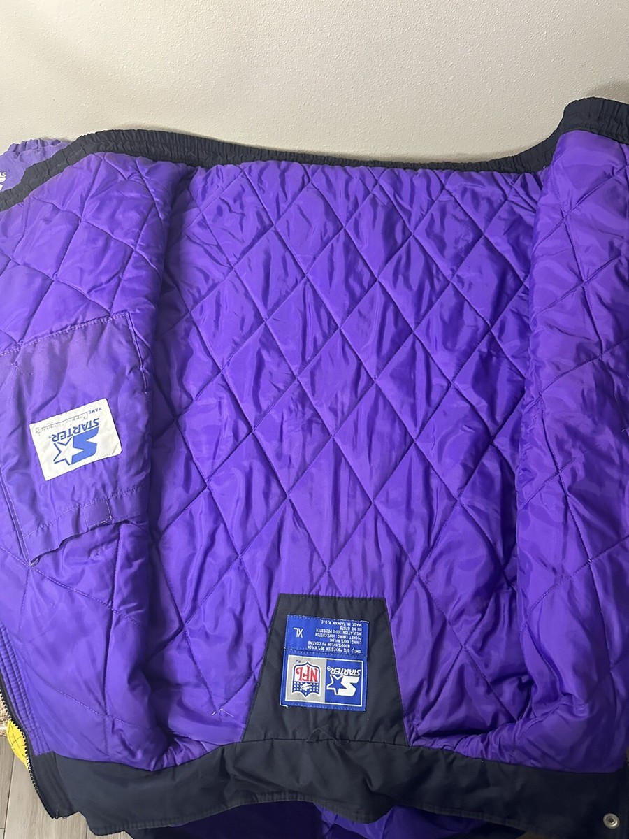 Pro Line Minnesota Vikings ジャケット XL Vintage Minnesota Vikings NFL Pro Line Starter Jacket full Zip W