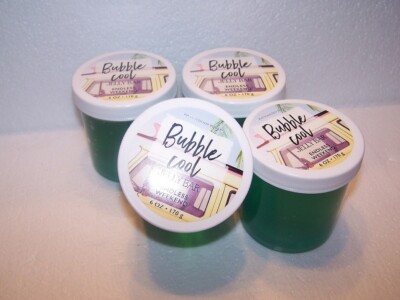 Bath & Body Works Endless Weekend Bubble Cool Jelly Bar 6 oz ea - Lot of 4