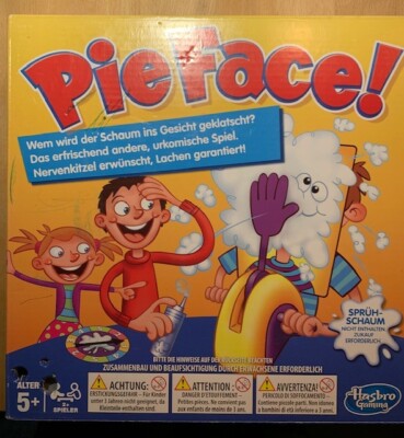 Pie Face von Hasbro Gaming, lustiges Spiel für Kinder ab 5 Jahren