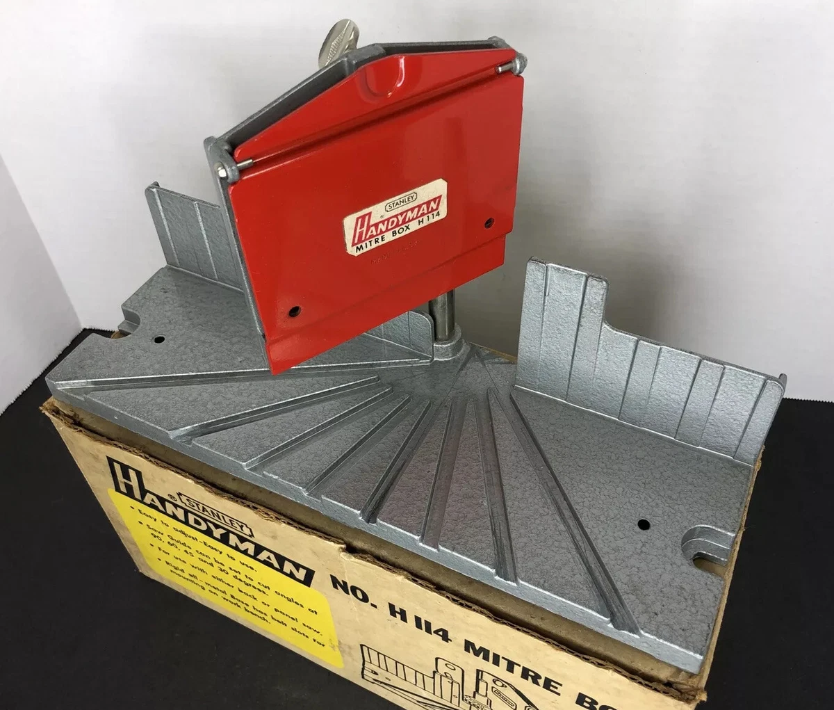 Stanley handyman mitre box h114 deals