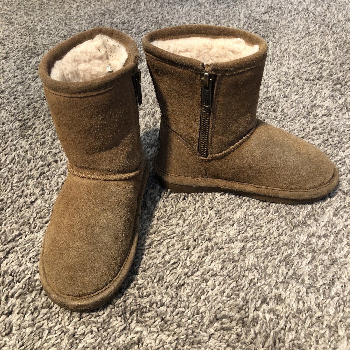 Mini Boots Bear Paw Low Boots Elle Short Black