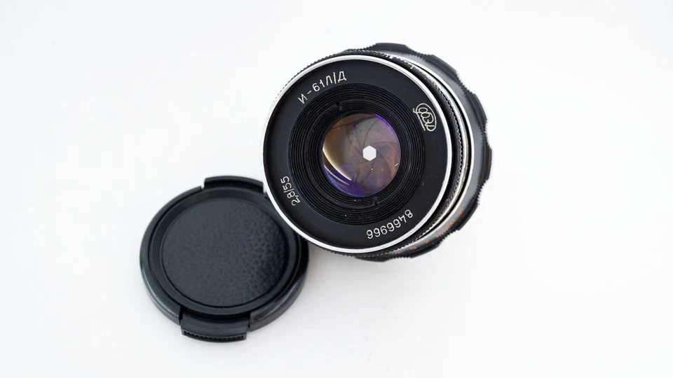 Vintage portrait lens Industar 61L/D m39 2,8/55 FED Zorki Leica LTM Camera L39 - Image 3 of 4