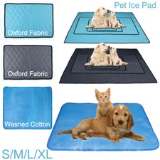 Pet Cooling Mat Cool Pad S/M/L/XL Summer Comfortable Cushion Bed Blanket Dog Cat