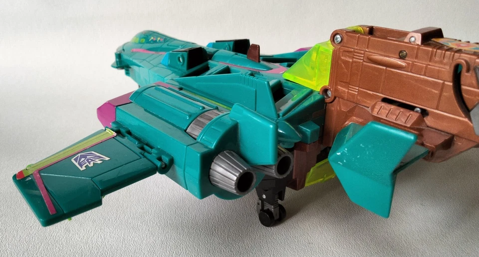 Vintage Transformers G2 Predator SKYQUAKE Hasbro Takara 1992 Incomplet - Photo 4/4