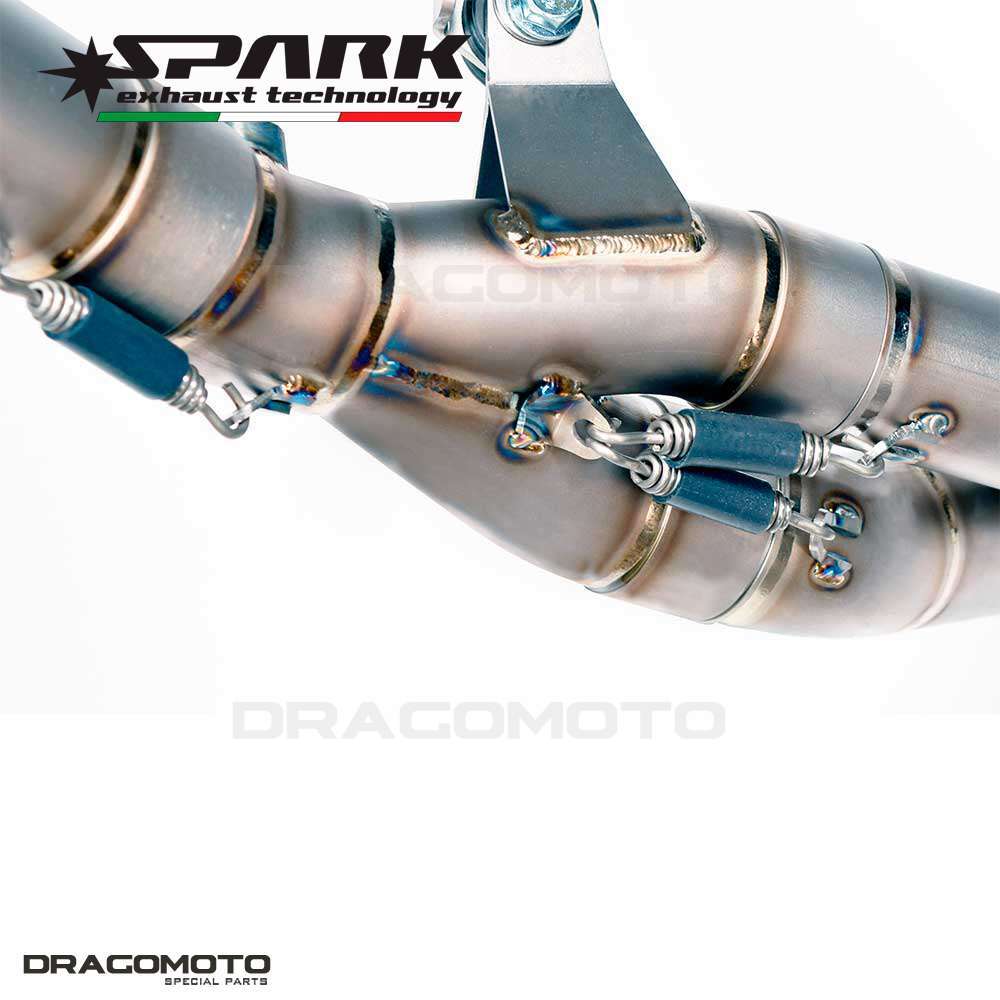 YAMAHA YZF R6 2017-2022 EVO TT Full exhaust SPARK GRID-O