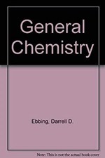 General Chemistry Hardcover Darrell D. Ebbing