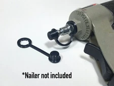 Dust Cover Cap for Pneumatic Air Tools 1/4 NPT - Grinders Nailer Stapler Impacts