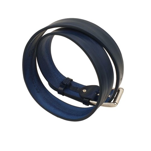 Cintura Vintage vero Cuoio 4 cm Accorciabile Nichel free, 7 colori - Imagen 53 de 66