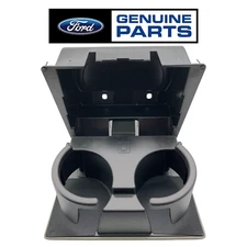 Dashboard Cup Holder for 2008-2016 Ford F250 F350 F450 Super Duty Stone Grey OEM