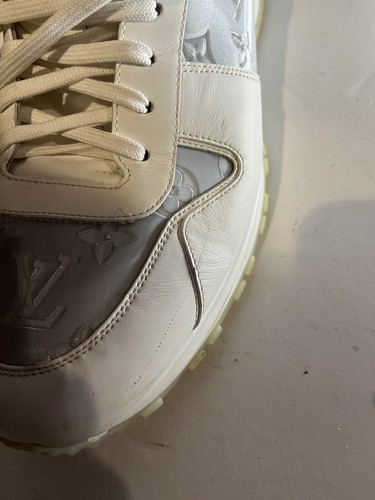 Louis Vuitton Sneakers Rivoli White Holographic Monogram Marked Size 11! - 第 12/23 張圖片