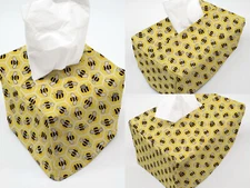 Honey Bees Tissue Box Cover