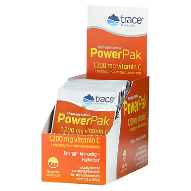 Spurenminerals Elektrolyt Ausdauer Power Pak gentechnikfrei Mandarine 30er Box