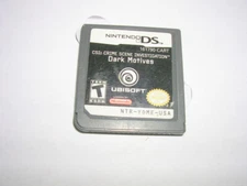 CSI Dark Motives (Nintendo DS NDS) Original Game