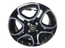 SMART EQ FORFOUR ALLOY WHEEL 15" BLACK DIAMOND CUT A4534018600