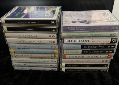 16 Cassette Audio Books Penguin Audiobooks Mixed Gervase Phinn Charlotte Brontë