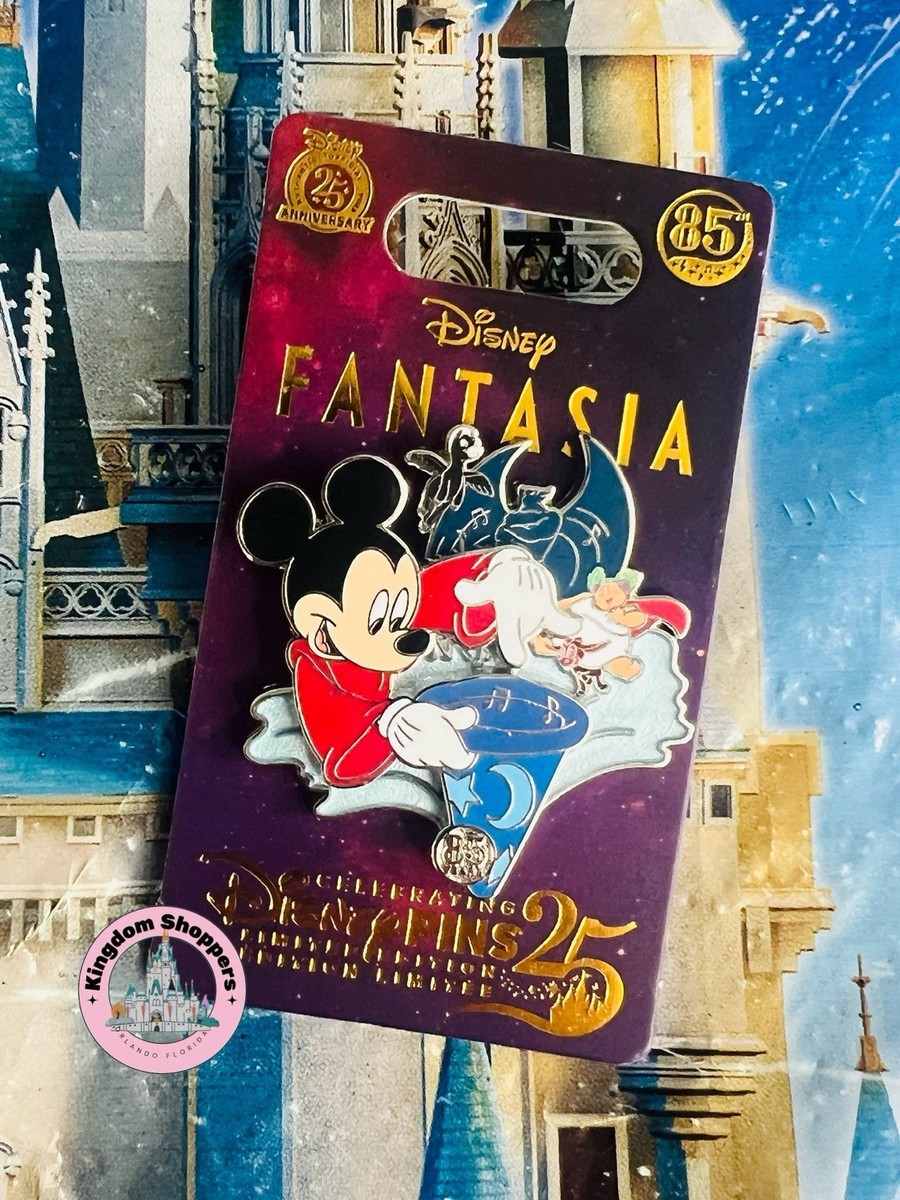 2025 Disney Parks Fantasia 85th Anniversary Sorcerer Mickey Pin LE