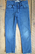 Levi's 511 Slim Boys 6 Reg Denim Blue Jeans Adjustable Waist Straight Cotton