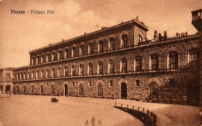 Palazzo Pitti Florence Italy Postcard