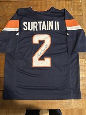 Patrick Surtain II Signed Jersey JSA Cert Full Name Blue