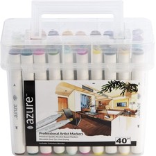 Royal  Langnickel Azure  40pc Color Marker Set