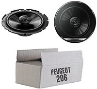 Pioneer Lautsprecher FüR Peugeot 206 Boxen 16Cm Front TüR Einbauset 2-Wege Koax