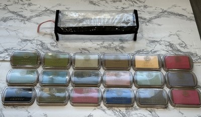 ANNA GRIFFIN INK PADS ACID FREE PIGMENT FOR ANY SIZE STAMP- SET OF 17 NEW SEALED