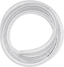 Suction Hose 3/4" ID - 10Ft Clear Wire Reinforced Vinyl Tubing Heavy Duty PVC Sp