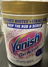 Vanish Oxi Action Powder Fabric Stain Remover Crystal White, 1kg