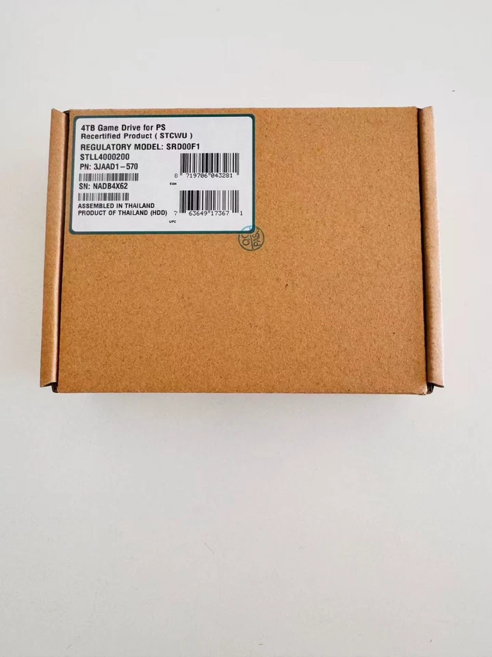 Seagate Game Drive for PS4 and PS5 (STLL4000200), 4TB HDD, Recertified Product - Image 2 of 4