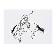 'Rodeo Cowboy' Temporary Tattoos / Transfers TO00040938