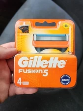 Gillette Fusion 5 Razor Blade Refill Cartridges, 4 Count - Fits All Fusion 5 NEW