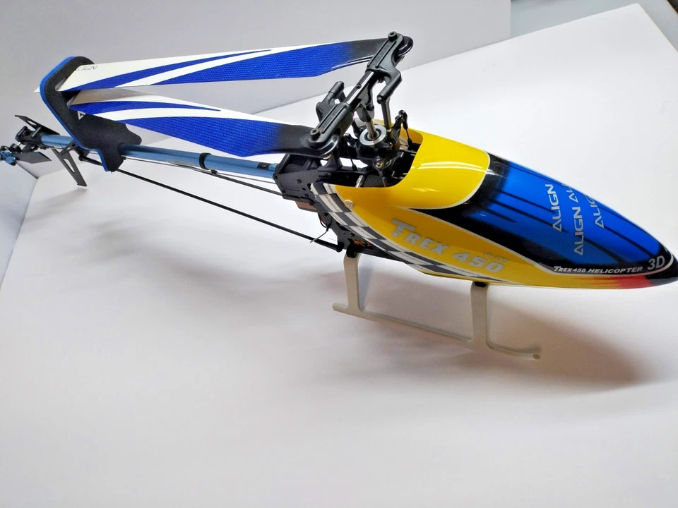 Align 450 Plus Helicopter BNF Flybarless FBL Spektrum Near Perfect + battery RTF - Image 3 of 4