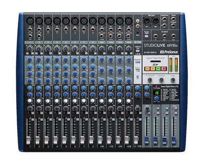 PreSonus StudioLive AR16c 16-channel Hybrid Digital/Analog Performance Mixer