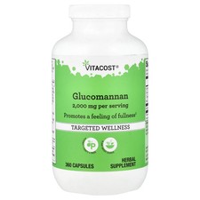 Glucomannan, 360 Capsules (666 mg per Capsule...