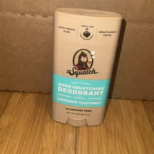 DR. Squatch Coconut Castaway Men's Aluminum Free Deodorant - 2.65 fl oz