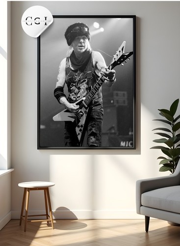 Michael Schenker Poster 12x18 Inch Live Concert Photo Rare Wall Art Print - MS03 - Picture 3 of 6