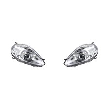 Scheinwerfer Set Halogen passend für Fiat Punto 199 10/05-06/08 H4 Links Rechts