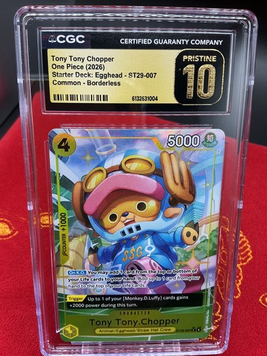 Tony Tony.Chopper (Full Art) graded CGC 10 for sale on eBay