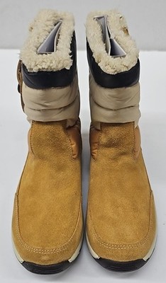 Timberland Snowville Pull On Boots Pre-School Sz 3 Waterproof Suede PS Shoes
