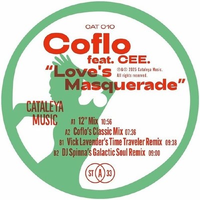 Coflo Feat. Cee - Love's Masquerade (Vinyl 12'' - 2025 - EU - Original)