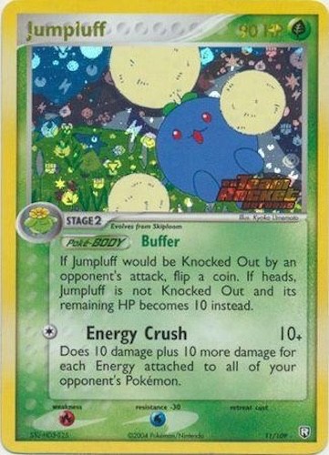 Pokémon TCG - Jumpluff - 11/109 - Reverse Holo Team Rocket Returns [Light Play]