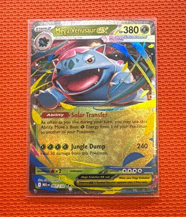 ME01: Mega Evolution #003/132 Mega Venusaur ex Mint