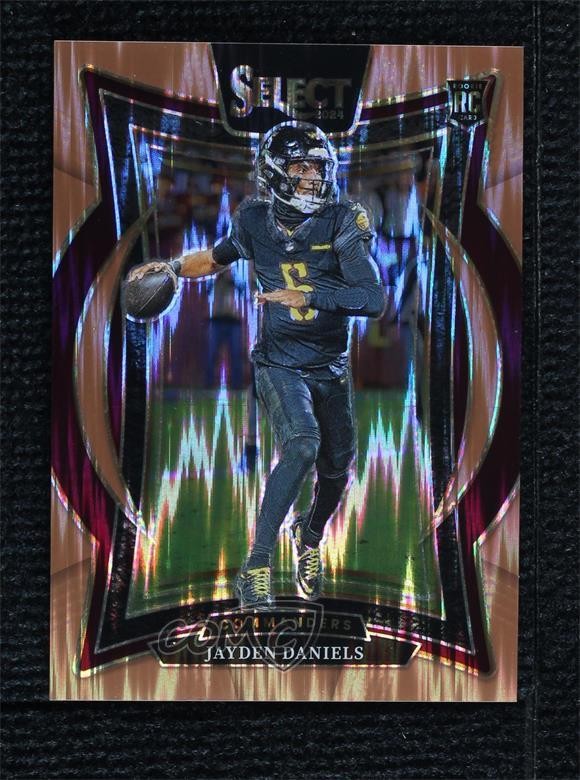 2024 Select Concourse Copper Shock Prizm /299 Jayden Daniels #26 Rookie RC yl0
