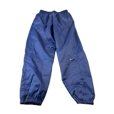 Nike Blue Lined VTG Y2K Polyester Men s Track Pant Size Small